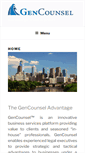 Mobile Screenshot of gencounselnow.com