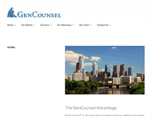Tablet Screenshot of gencounselnow.com